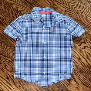 Boys Carter’s Plaid Button Down Shirt Size 4T